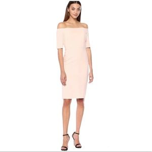 NWT Calvin Klein Off-The-Shoulder Sheath Dress 4
